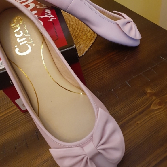Circus " Ciera" Sam Edelman pink bow flats - Picture 5 of 5
